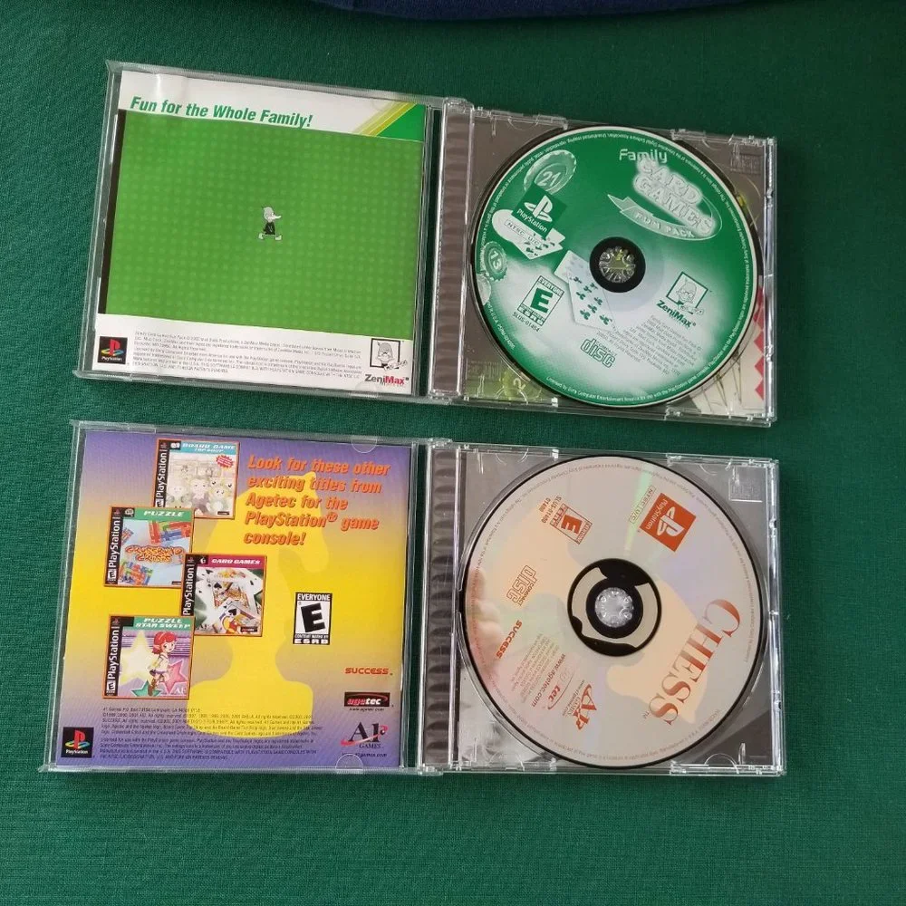 Family Card Games Fun Pack and Chess for Sony PlayStation